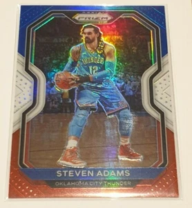 2020-21 Prizm Steven Adams Red White Blue Prizm - OKC Thunder - Picture 1 of 1