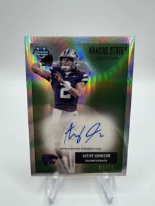 Avery Johnson 2025 Bowman Chrome University 1955 Auto /99 On Card - Picture 1 of 1