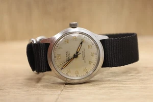 Buren Grand Prix Vintage Uhr Sub Seconds Swiss, Ganzstahlgehäuse 17J Handaufzug - Bild 1 von 6
