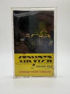 Stryper Isaiah 53:5 Soldiers Under Command Cassette Tape 1985 Christian Metal - Picture 1 of 3