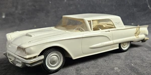 Vintage Screw Bottom Promo Car 1960 FORD THUNDERBIRD White - Picture 1 of 10