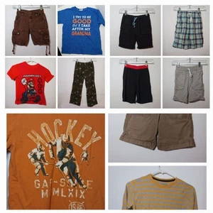 Lot Of 11 Boys Clothing Sz 6-7 Carters Osh Kosh Mario Gap - Picture 1 of 15