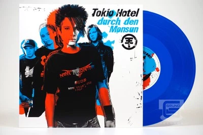 10": Tokio Hotel - Durch den Monsun, Limited Blue Vinyl Edition, NEU & OVP - Bild 1 von 2
