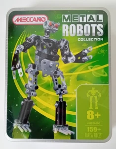 FACTORY SEALED "MECCANO - METAL ROBOTS COLLECTION" # 892400C (159+ PARTS/PIECES) - Picture 1 of 12
