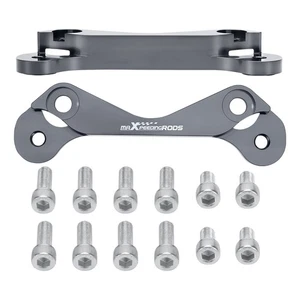 2x Rear Brake Caliper Mount Kit for Subaru Legacy GT Impreza RS 1998-2008 - Picture 1 of 12