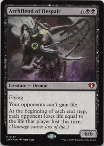 Archidemonio de la Desesperación M Commander Masters 137 casi nuevo Magic The Gathering - Imagen 1 de 1
