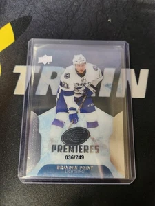 Upper Deck Ice Premieres 2016-17/249 nivel 2 Brayden Point #184 novato radiocontrol - Imagen 1 de 2