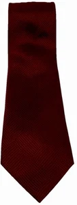 Kenneth Cole Men Red Silk Necktie Classic tie - Picture 1 of 6