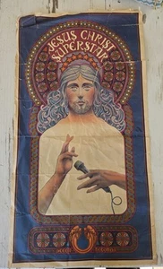 Jesus Christ Superstar Decca Records Poster von 1971, 16x 30 cm - Bild 1 von 7