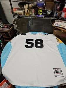 Jack Lambert Jersey Mitchell Ness Throwback 1994 25th Anniversary SB Sz 60 USA - Picture 1 of 11
