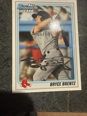 2010 Topps Pro Debut Bryce Brentz Auto Signed - Image 1 of 4
