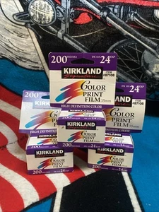 3X Kirkland 200 ISO ASA 24 Exp DX135 Caducado 03/2001 Nuevo y Precintado - Imagen 1 de 4