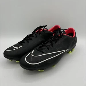 Nike Mercurial Veloce II Soccer Cleats Men's 11.5 Black Hyper Punch 651618-016 - Picture 1 of 17