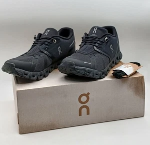 Zapatos para mujer talla 8 On Cloud 5 con todo negro 59.98905 nuevos - Imagen 1 de 6