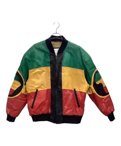 African Leather Jacket Unisex Genuine Brown Leather Coat Used - Picture 1 of 12