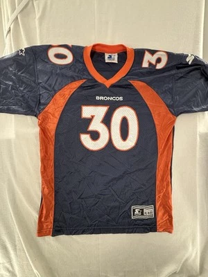 Camiseta Terrell Davis 1998 Starter NFL Denver Broncos Talla XL 18-20 #30 Foto 1 de 4
