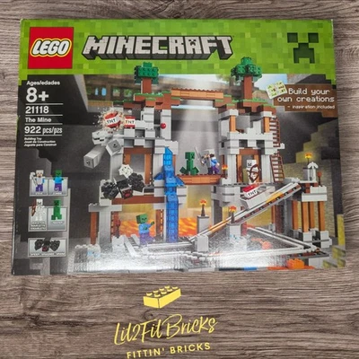 Retired LEGO Minecraft Set 21118 The Mine SEALED - Image 1 of 4