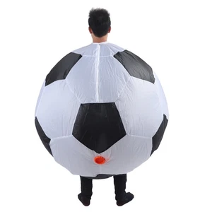 Disfraz de fútbol inflable interactivo para fiesta divertida adultos - Imagen 1 de 22