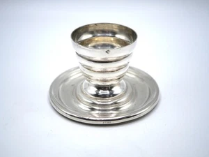 RARE COQUETIER SUR PLATEAU EN ARGENT MASSIF POINCON MINERVE ART DECO - Picture 1 of 6