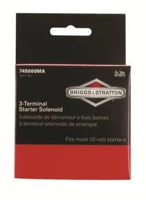 BRIGGS & STRATTON 5409K SOLENOIDE AVVIAMENTO 3 POLI - Foto 1 di 1