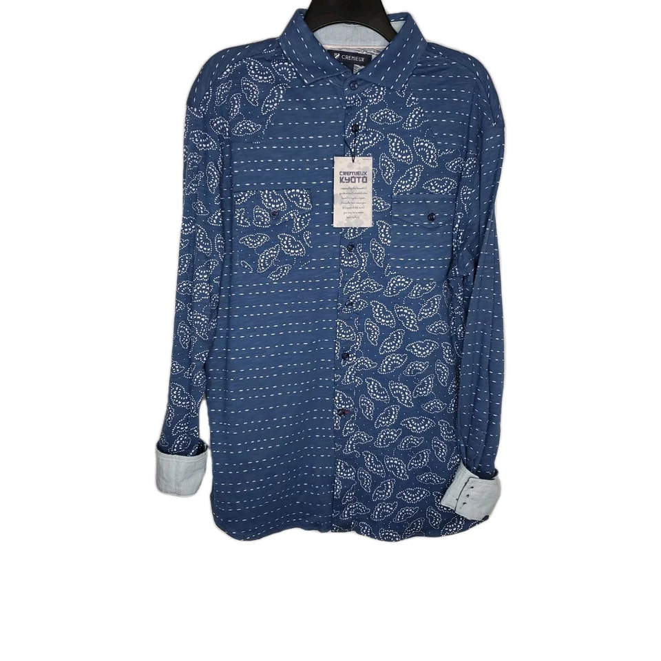 Cremieux Men's Orange Slub Cotton Short-Sleeve Crew Neck T-Shirt Size XL RN58909