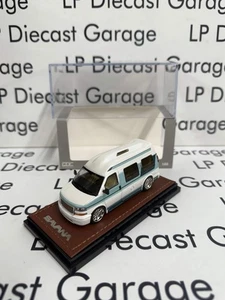 GOC GMC Savana RV Van Blue/White Limited Edition 1:64 Diecast Exclusive - Picture 1 of 3