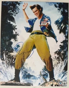 Jim Carrey signiertes Foto 8x10 Beckett Authentifizierung - Bild 1 von 4