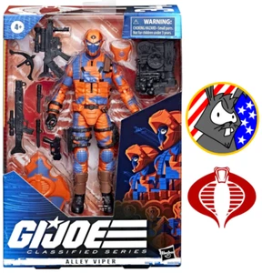 Cobra Alley Viper - GI JOE klassifizierte Serie - 6 Zoll Hasbro Figur - Bild 1 von 4