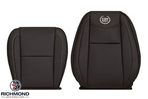 Cad Escalade Platinum 2007-2014 - Fundas de asiento de cuero completas marrón - Imagen 1 de 21