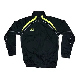 Shiv-Naresh schwarz und neongelb Trainingsjacke Herren Gr. 42 XL Aktiv Indien - Bild 1 von 9