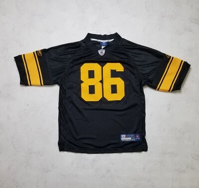 Camiseta deportiva alternativa Pittsburgh Steelers Hines Ward #86 Reebok Onfield RARA talla 48 Foto 1 de 4