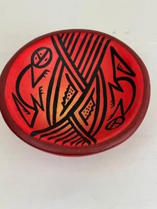 Vintage Southwestern Native American Red Clay Decorative Pottery Bowl - Picture 1 of 4