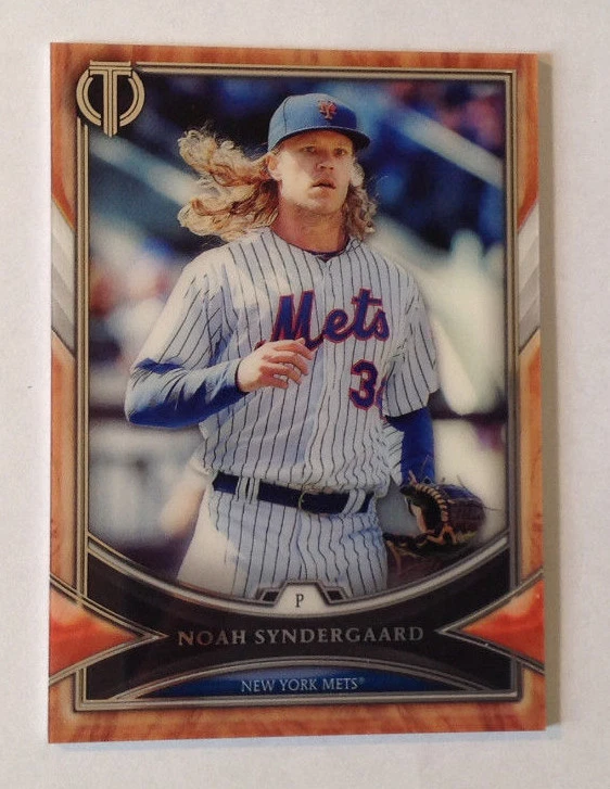 2018 Topps Tribute Baseball Base - NOAH SYNDERGAARD Mets #70 - Image 1 of 1