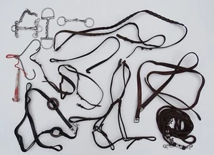 Lote de brocas de brida de colección para caballos - Imagen 1 de 5