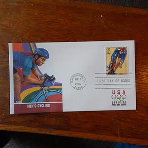 Estate Find - FDC OLYMPICS, Men's Cycling May 2, 1996 Centennial Games - Picture 1 of 4