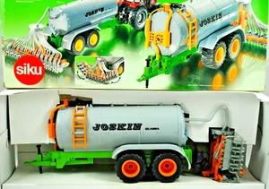 1:32 SIKU 2270 JOSKIN Grey VACUUM SLURRY TANKER w INJECTOR For FARM Tractor MIB - Picture 1 of 12