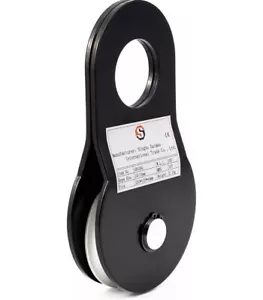 SALMAN 10 Ton Aluminum Wheel Snatch Block Offroad Recovery Winch Accessory - Picture 1 of 6