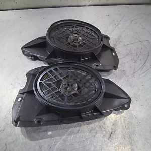 Peugeot RCZ GT THP 2009-2015 PAIR of Rear Audio Speakers inc Surround Trim - Picture 1 of 6