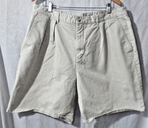 Pantaloncini corti Timberland Weather Gear da uomo taglia 40 in tela kaki