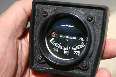 Medidor de temperatura de agua eléctrico vintage RAC con carcasa/panel Foto 1 de 4