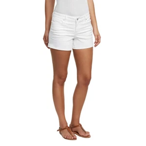 Jessica Simpson | Women's Rolled Cuff Shorts | Jazzy/Rocco | S: 2/26 | WHITE - Picture 1 of 2