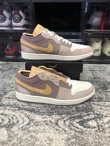 NIKE AIR JORDAN 1 LOW SE CRAFT 'TAUPE HAZE' - SIZE 13 MENS US - BNIB - DEADSTOCK - Picture 1 of 8