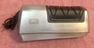 Electric Knife Sharpener Stainless Steel Bistro Collection 100 Watt - Picture 1 of 9