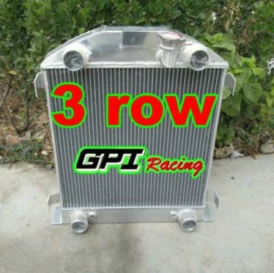 FOR FORD Model A W/FLATHEAD ENGINE 1928-1929 28 29 aluminum radiator 3 ROW - Изображение 1 из 4