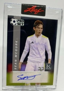 2022 Leaf Pro Set Soccer SEAN MCGURK #PS-SM1 Rookie XRC Gray Autograph - Bild 1 von 2