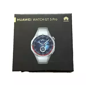 Huawei Watch GT 5 Pro 46mm Titan Smartwatch EKG GPS iOS Android - Bild 1 von 2