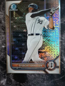 2022 Bowman Chrome Spencer Torkelson Mojo Prospect Card - Picture 1 of 2