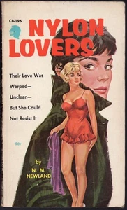 Nylon Lovers N.M. Newland Vintage Sleaze Lesbian GGA Pulp Paperback 1961 Good - Bild 1 von 1