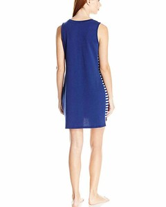 Nautica Womens Side Striped Knit Chemise