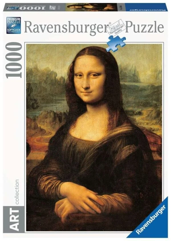 Leonardo da Vinci: La Gioconda Puzzle 1000 pezzi Ravensburger 152964 - Immagine 1 di 1